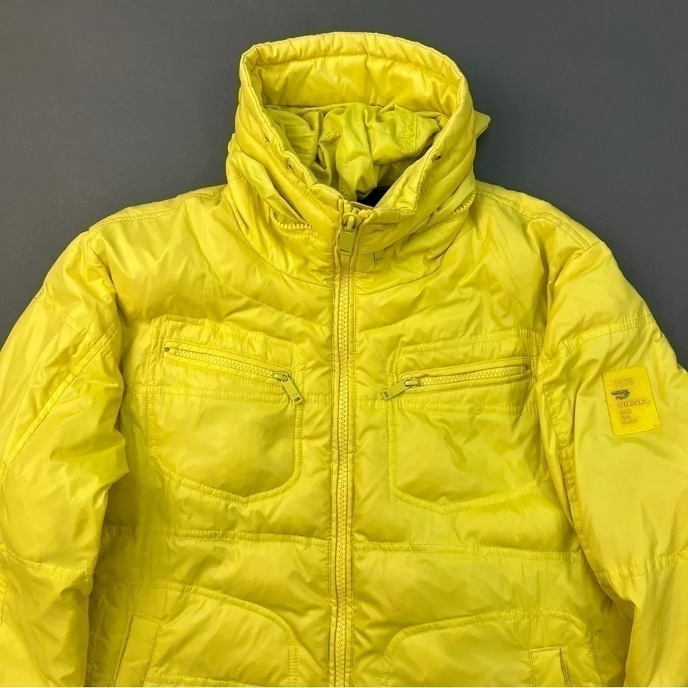 Y2K DIESEL DOWN PUFFER JACKET - Picture 6 of 16